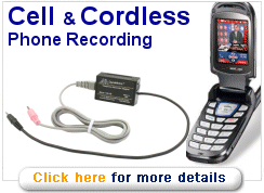 Cell and Cordless Phone Recording 